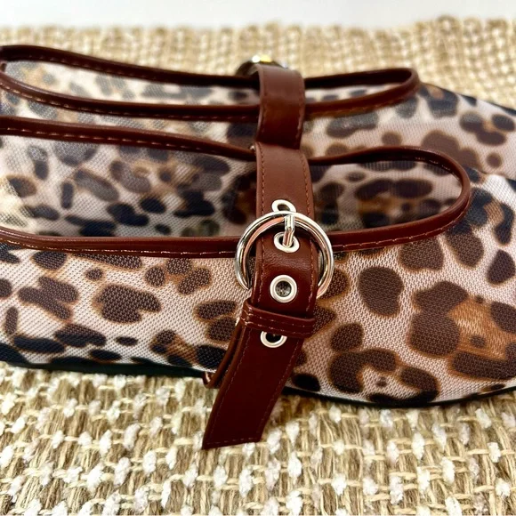 ATBELL • Women’s Mesh Ballet Mary Jane Flats • Leopard Print • Size: EU 38/US 8 - Picture 7 of 16